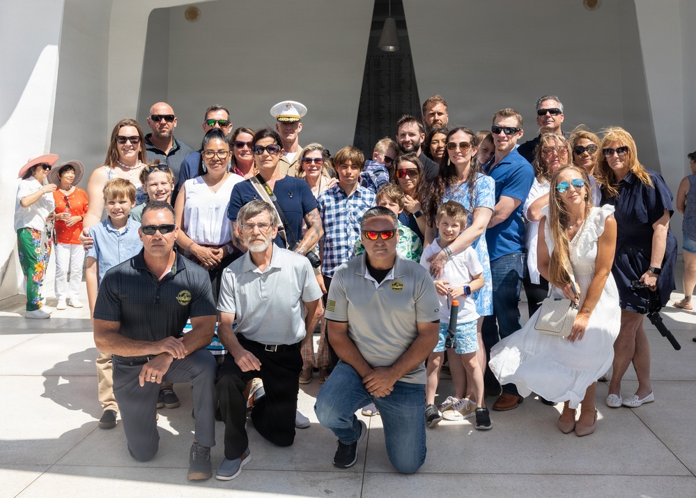 MARFORPAC takes Gold Star families on Pearl Harbor tour