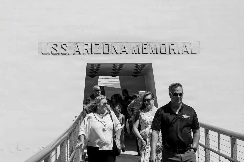 MARFORPAC takes Gold Star families on Pearl Harbor tour