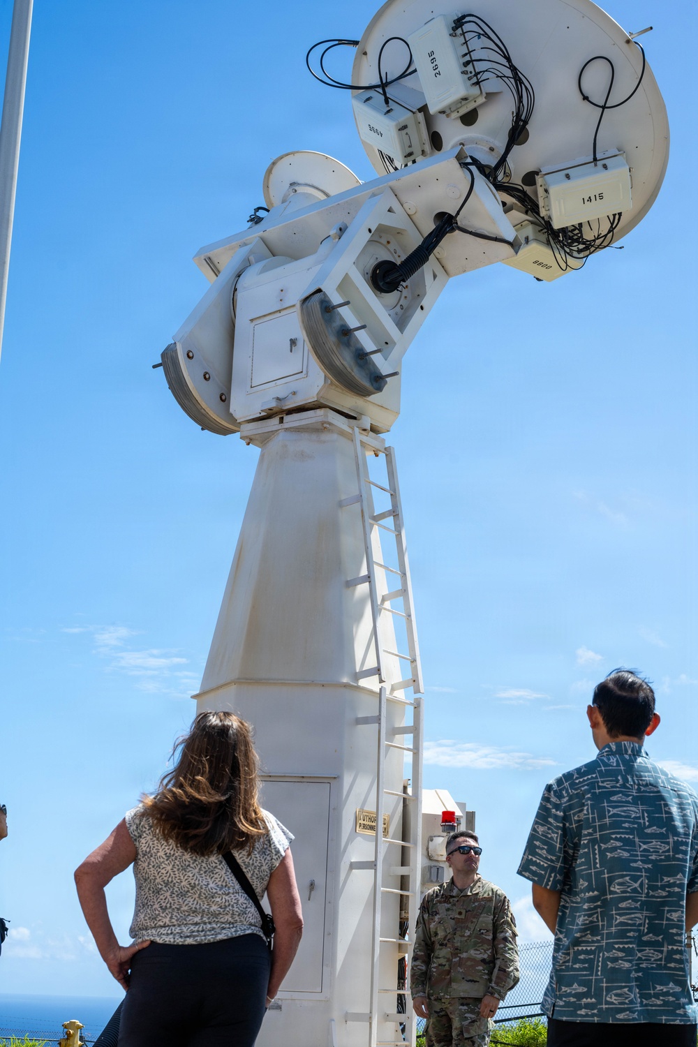Team Hickam Honorary Commanders visit Ka'ena Point