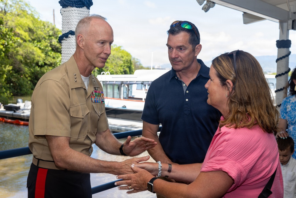 MARFORPAC takes Gold Star families on Pearl Harbor tour