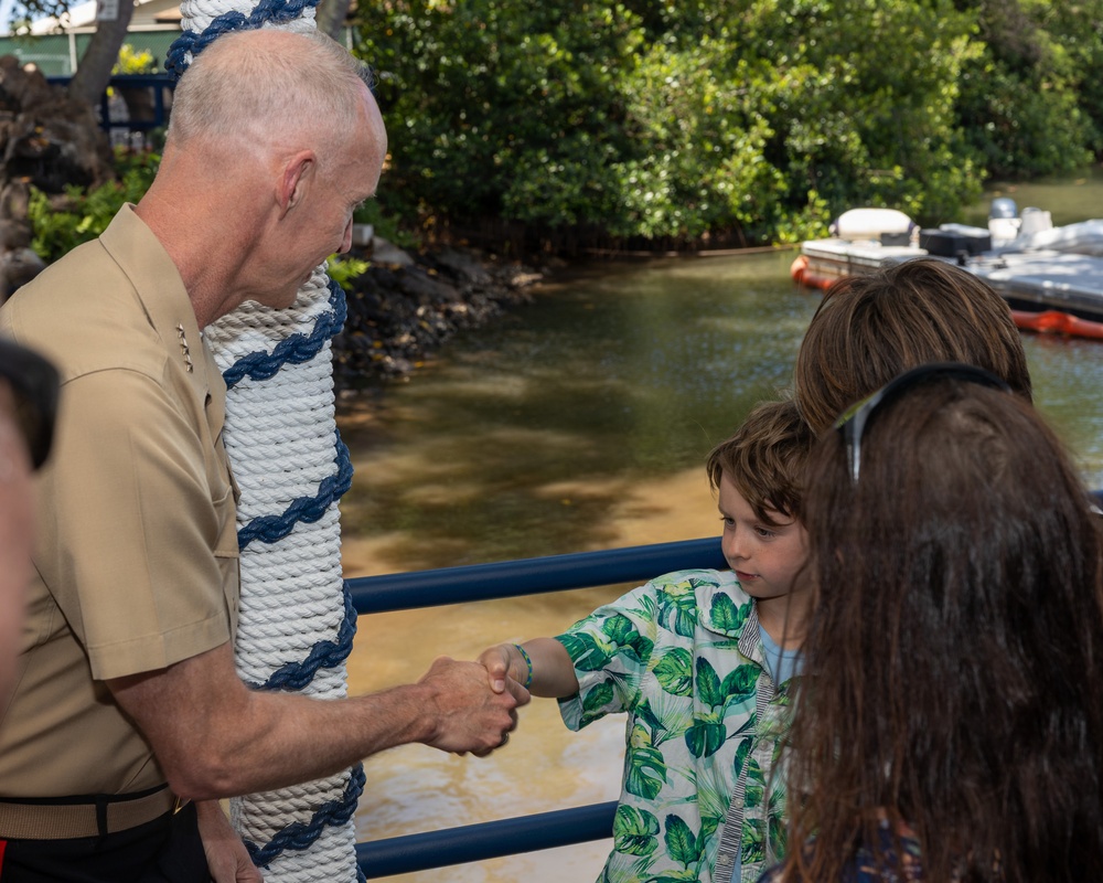 MARFORPAC takes Gold Star families on Pearl Harbor tour