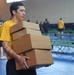 Joint Base Pearl Harbor-Hickam personnel practice emergency shelter operations during Hurricane Exercise 2026 to enhance preparedness for major weather events.