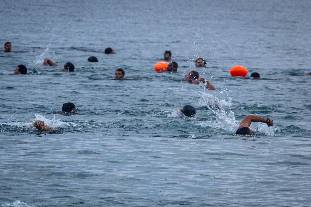 22nd MEU (SOC) | Swim with Ecuadorian Marines