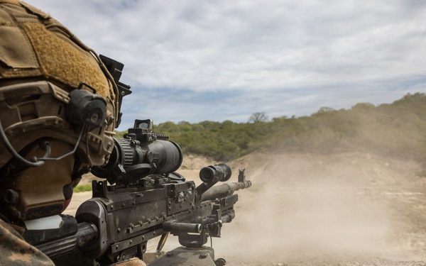 22nd MEU (SOC) | Machine Gun Range with Ecuadorian Marines