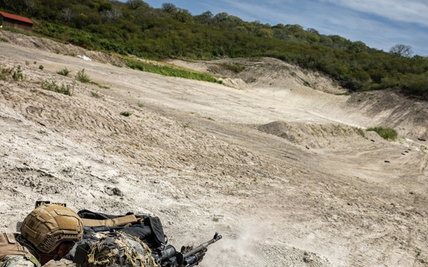 22nd MEU (SOC) | Machine Gun Range with Ecuadorian Marines
