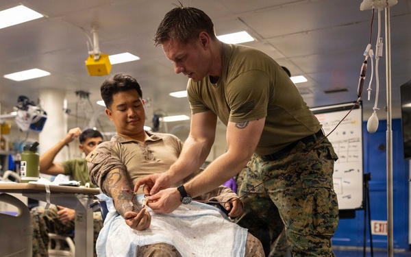 11th MEU Marines, Sailors Conduct Valkyrie Training