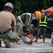 NMCB 11 and Philippine Army conduct rapid airfield damage repair during BK26