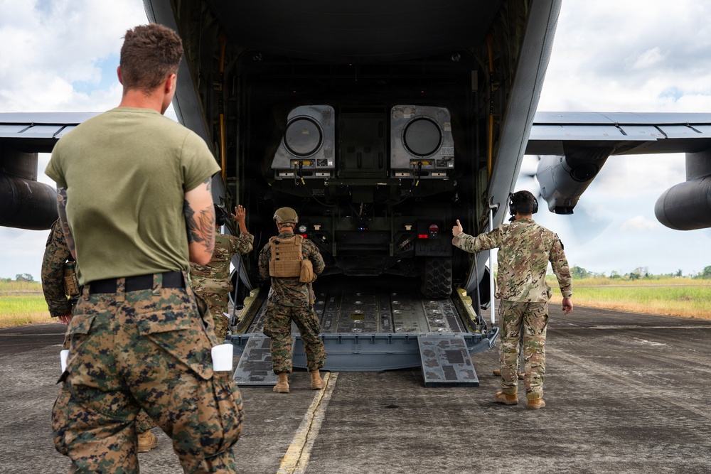Balikatan 2026: 317th AW delivers NMESIS to 3rd MD in Basco, Philippines