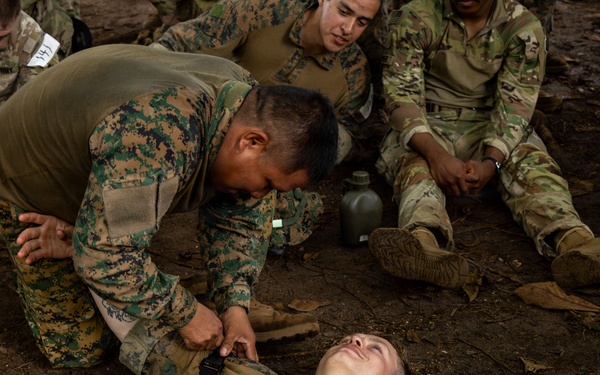 U.S. military and Panamanian partners strengthen MEDEVAC and casualty care skills during jungle training