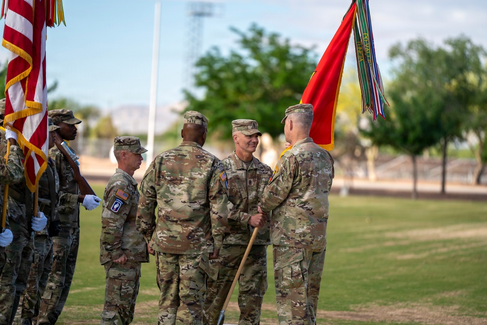 1AD farewells senior enlisted leader, welcomes incoming