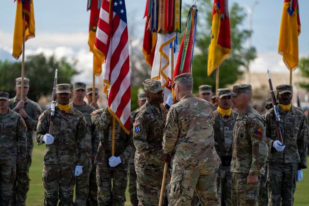 1AD farewells senior enlisted leader, welcomes incoming