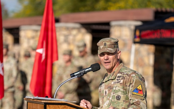 1AD farewells senior enlisted leader, welcomes incoming