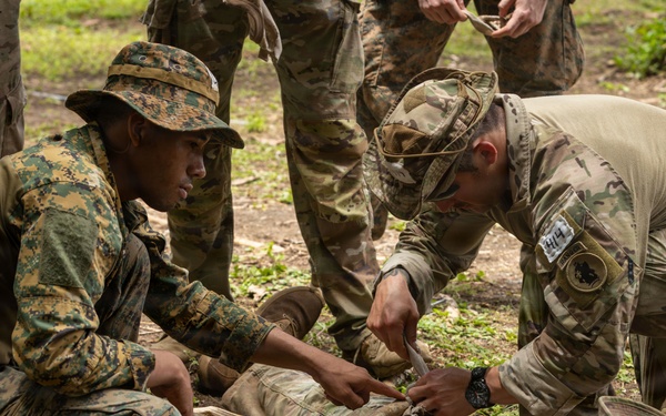 U.S. military and Panamanian partners strengthen MEDEVAC and casualty care skills during jungle training