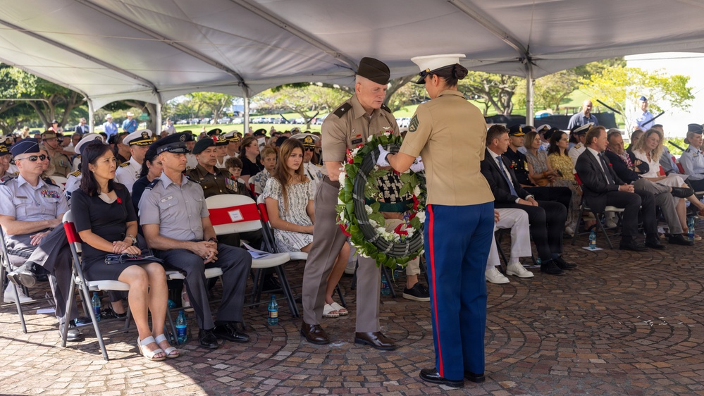 MARFORPAC supports the 2026 ANZAC Day ceremony