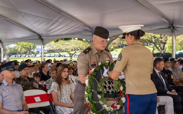 MARFORPAC supports the 2026 ANZAC Day ceremony