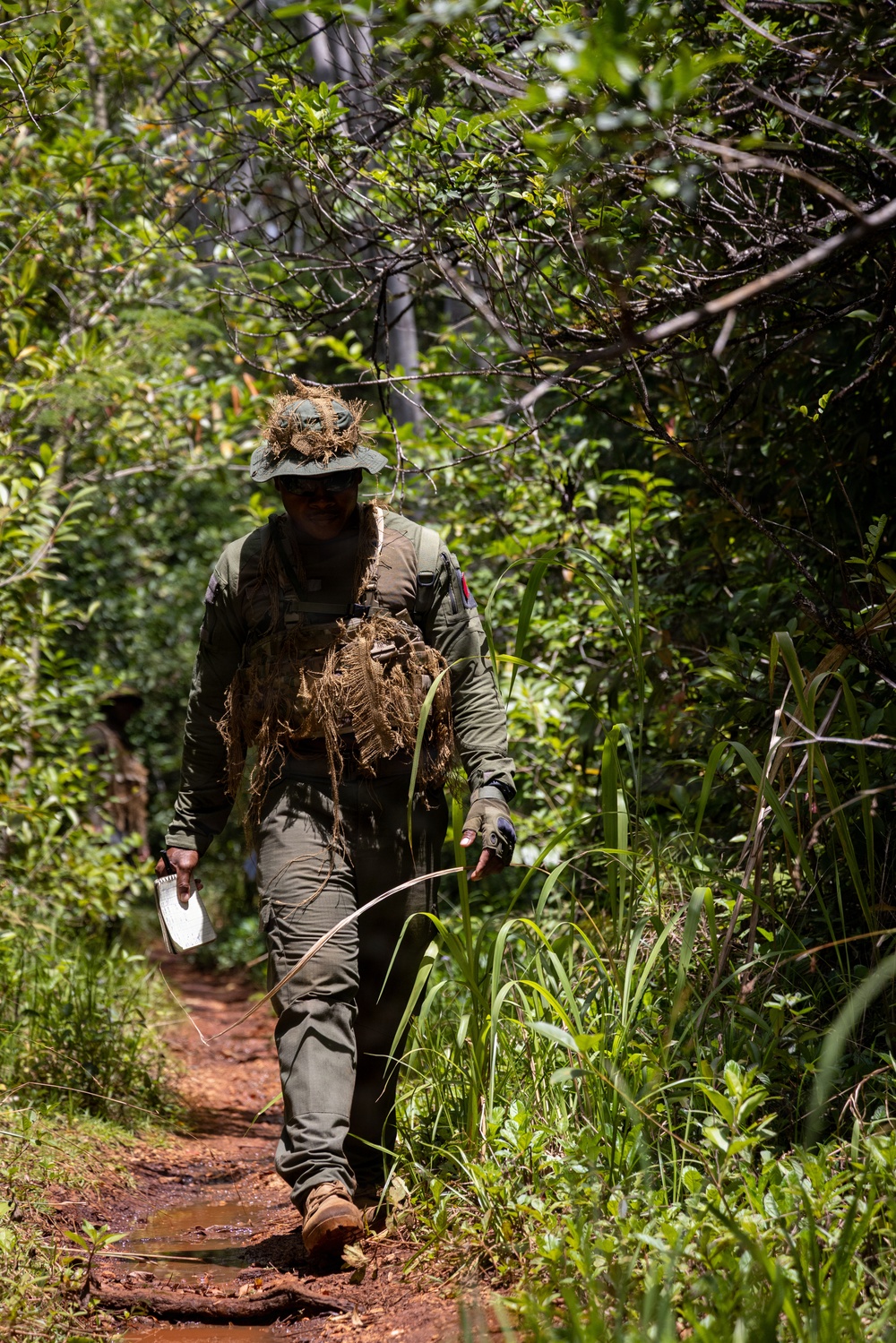 International Soldiers Practice Land Navigation During PLFTRC