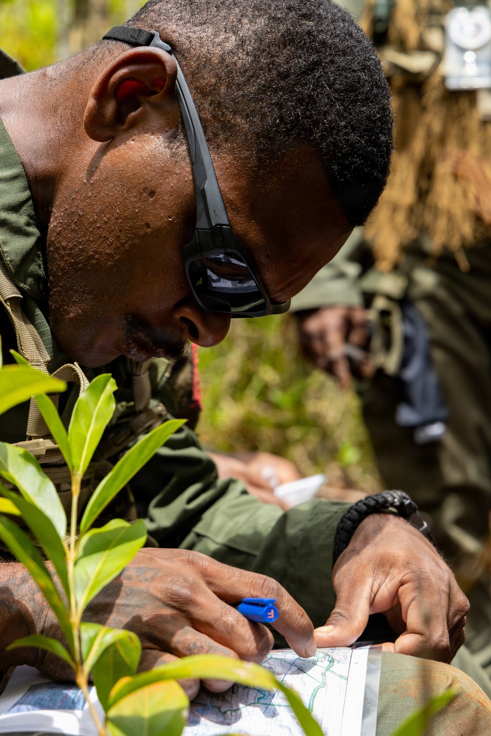 International Soldiers Practice Land Navigation During PLFTRC