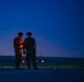 Airmen Perform Evening A-10 Thunderbolts Hot Pit Refueling