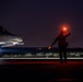 Airmen Perform Evening A-10 Thunderbolts Hot Pit Refueling
