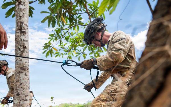 Balikatan 2026: Balikatan 2026: U.S., AFP Soldiers rappel in jungle school