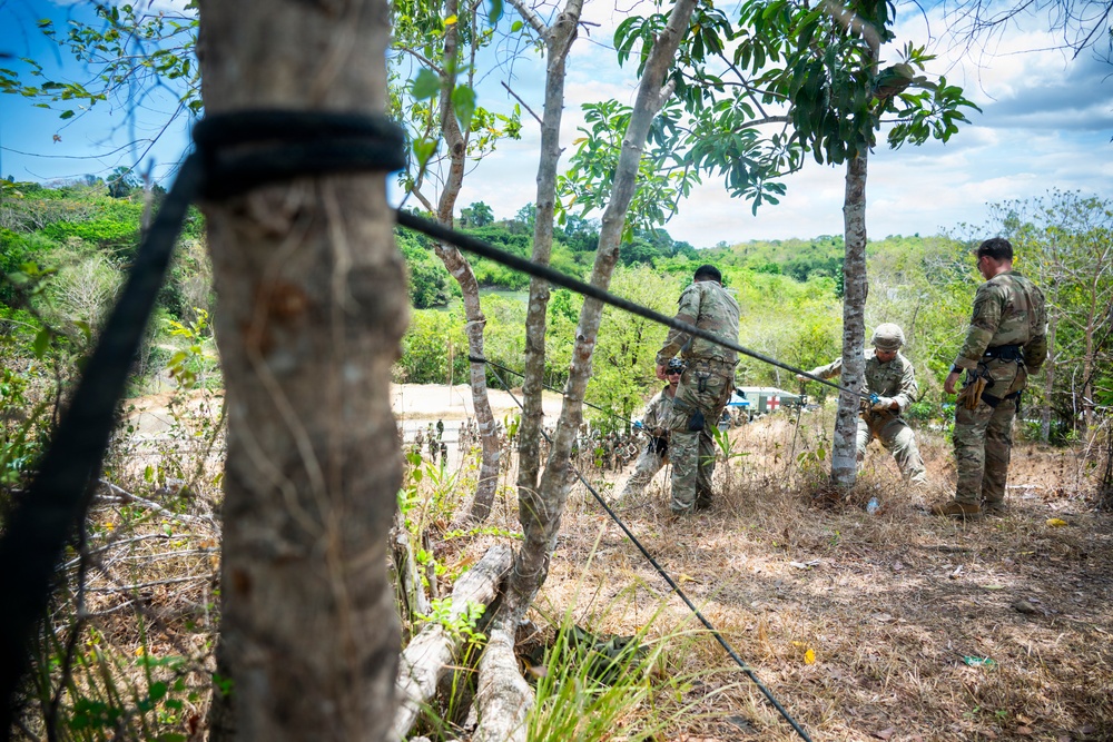 Balikatan 2026: Balikatan 2026: U.S., AFP Soldiers rappel in jungle school