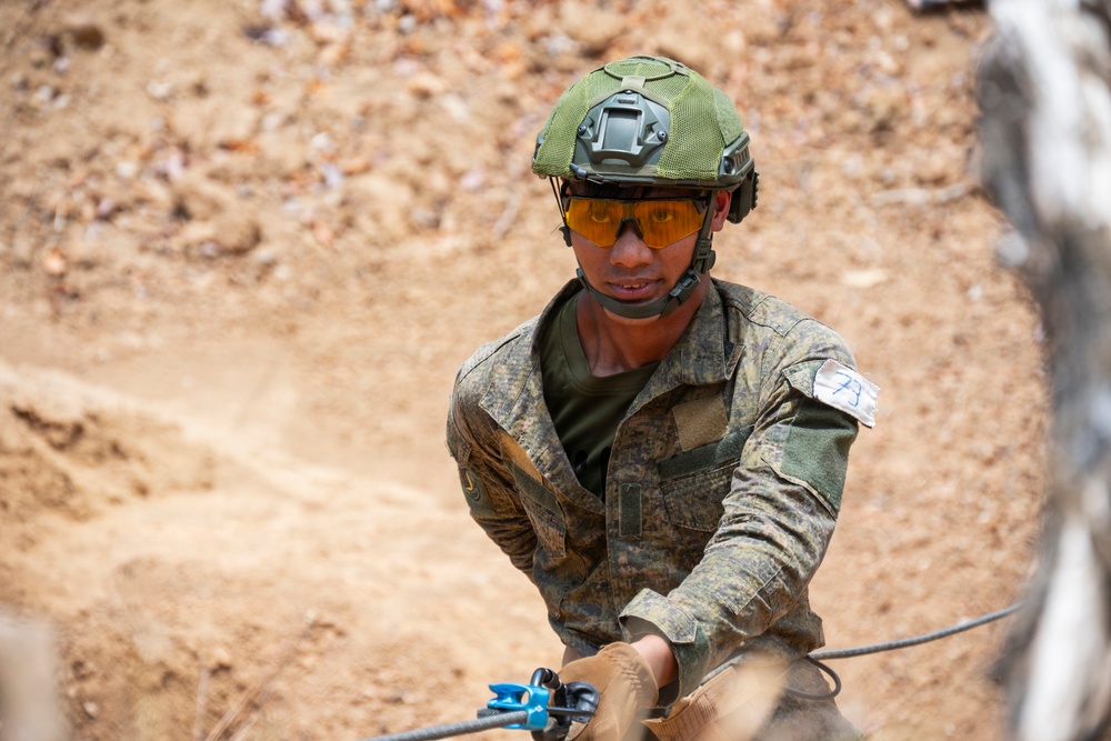 Balikatan 2026: Balikatan 2026: U.S., AFP Soldiers rappel in jungle school
