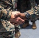 BLT 3/5 Marines gets Promoted Aboard USS Portland