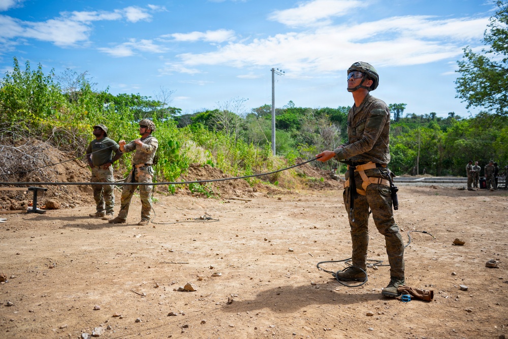 Balikatan 2026: Balikatan 2026: U.S., AFP Soldiers rappel in jungle school