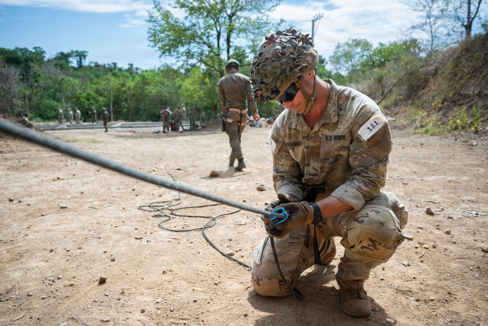 Balikatan 2026: Balikatan 2026: U.S., AFP Soldiers rappel in jungle school
