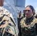 BLT 3/5 Marines gets Promoted Aboard USS Portland