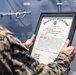 BLT 3/5 Marines gets Promoted Aboard USS Portland