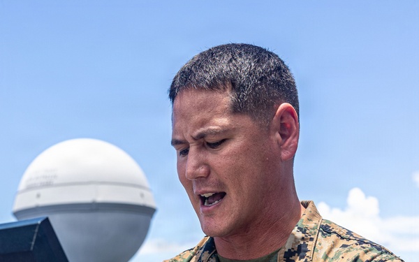 BLT 3/5 Marines gets Promoted Aboard USS Portland