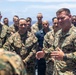 BLT 3/5 Marines gets Promoted Aboard USS Portland