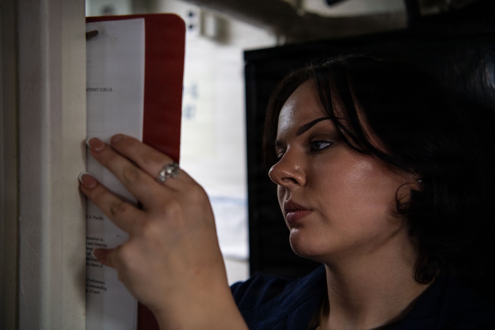Daily Operations aboard USS Boxer