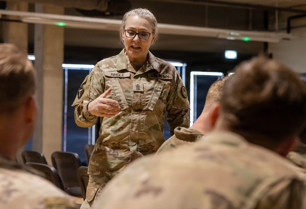 100th MPAD conducts a Media Briefing with 2nd Cavalry Regiment ahead of Operation Flytrap