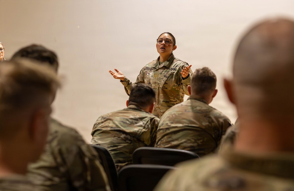 100th MPAD conducts a Media Briefing with 2nd Cavalry Regiment ahead of Operation Flytrap
