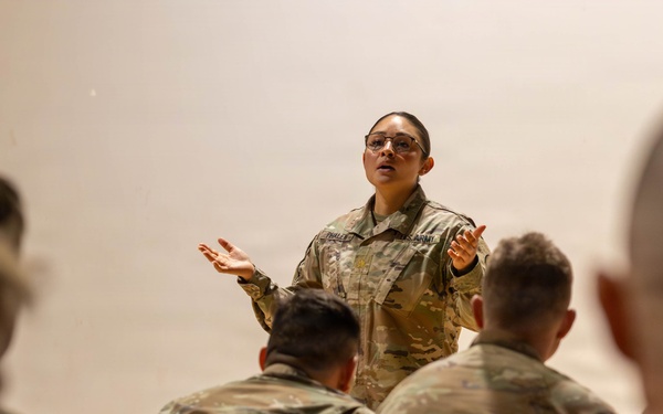 100th MPAD conducts a Media Briefing with 2nd Cavalry Regiment ahead of Operation Flytrap