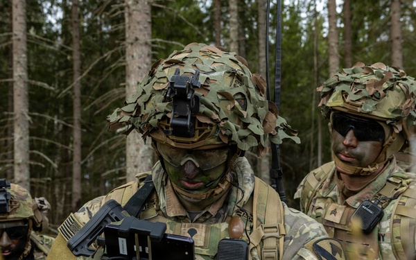 U.S. Soldiers Conduct Live-Fire Exercise in Latvia