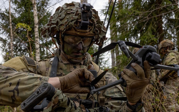 U.S. Soldiers Conduct Live-Fire Exercise in Latvia