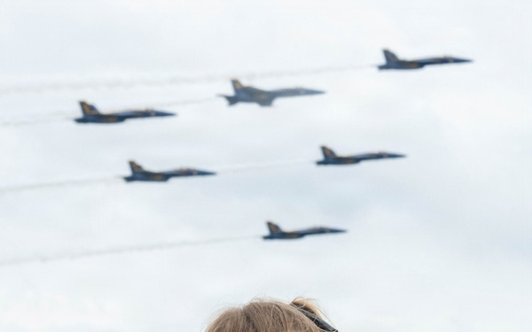U.S. Navy Blue Angels practice for 2026 Charleston Airshow