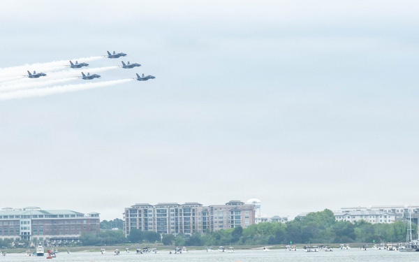 U.S. Navy Blue Angels practice for 2026 Charleston Airshow