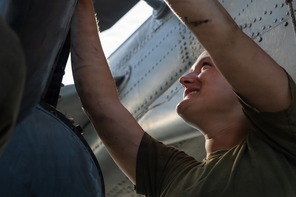 USS Portland Sailors and Marines Conduct Routine Operations