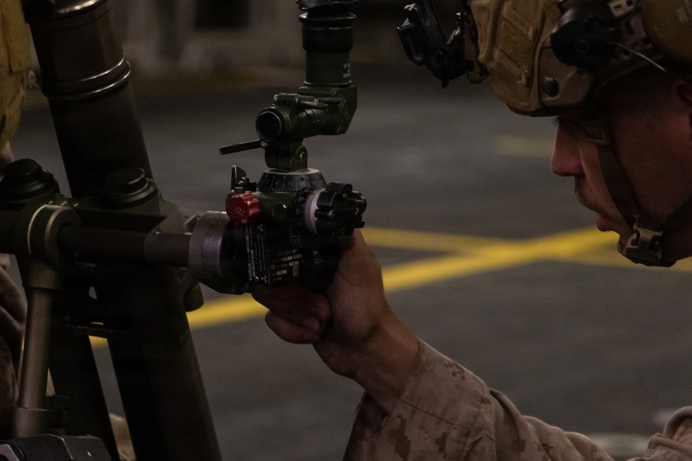 USS Portland Marines Conduct Routine Operations