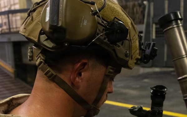USS Portland Marines Conduct Routine Operations