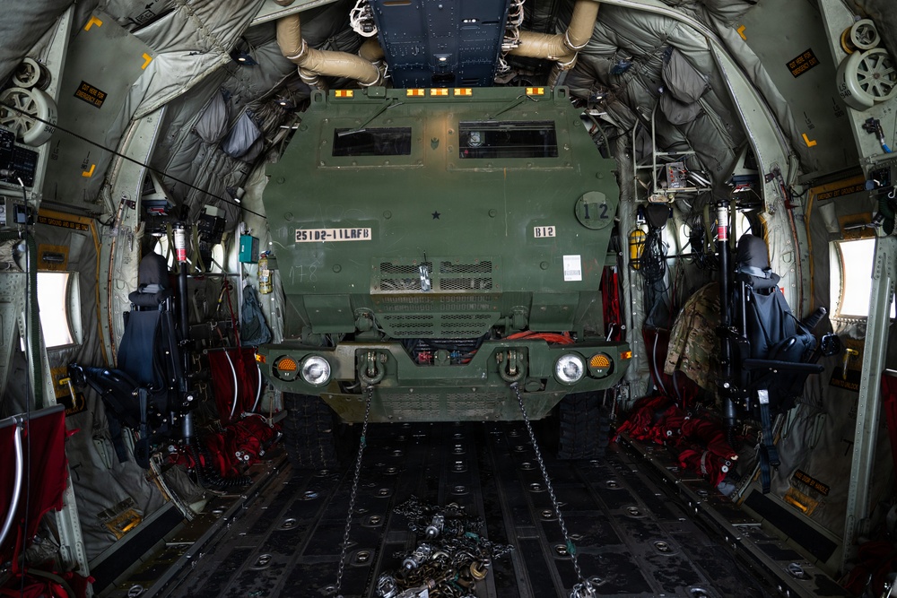 Balikatan 2026: 317th AW, 25ID airlift two HIMARS to Laoag, Philippines
