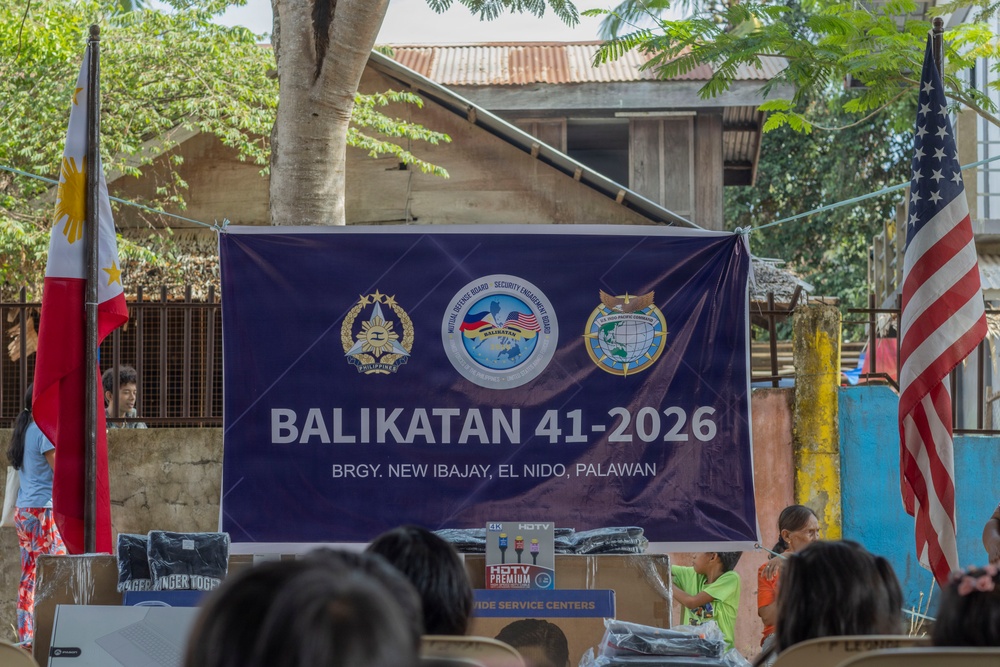 Balikatan 2026: Palawan hosts a Bundle of Joy ceremony, civic-engineering engagements
