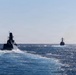 U.S. Navy warships transit in the Atlantic Ocean during Composite Training Unit Exercise (COMPTUEX)