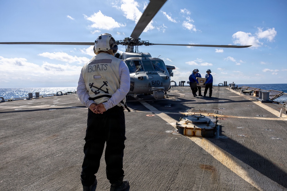 Flight Operations in the Atlantic Ocean