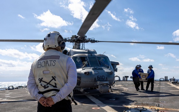 Flight Operations in the Atlantic Ocean