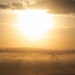 Destroyer Transits in Front of a Sunrise